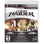 Tomb Raider Trilogy art work – video game for PlayStation 3