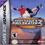 Tony Hawk's Pro Skater 3 art work – sports game for Nintendo Game Boy Advance