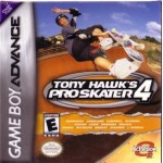 Tony Hawk's Pro Skater 4 art work – sports game for Nintendo Game Boy Advance