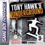 Tony Hawk's Underground art work – sports game for Nintendo Game Boy Advance
