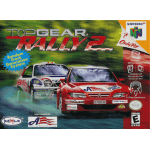 Top Gear Rally 2 N64 box art – retro game for Nintendo 64