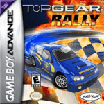 Top Gear Rally art work – action game for Nintendo Game Boy Advance