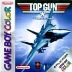 Top Gun Firestorm Game Boy Color box art – old GBC game trade in