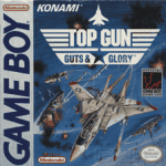 Top Gun Guts to Glory Game Boy box art – classic retro game for GameBoy