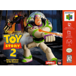 Toy Story 2 - Disney Pixar N64 box art – retro game for Nintendo 64