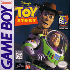 Toy Story Game Boy box art – classic retro game for GameBoy