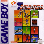 Track & Field Game Boy box art – classic retro game for GameBoy
