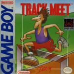 Track Meet Game Boy box art – classic retro game for GameBoy