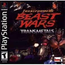 Transformers Beast Wars Transmetals art work – video game for PS1