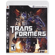 Transformers: Revenge of the Fallen art work – video game for PlayStation 3