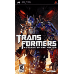 Transformers: Revenge of the Fallen art work – video game for PlayStation Portable