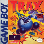 Trax Game Boy box art – classic retro game for GameBoy