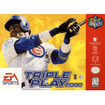 Triple Play 2000 N64 box art – retro game for Nintendo 64