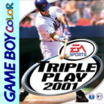 Triple Play 2001 Game Boy Color box art – old GBC game trade in