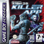 TRON 2.0 Killer App art work – action game for Nintendo Game Boy Advance
