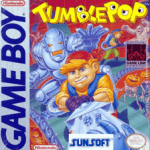 Tumble Pop Game Boy box art – classic retro game for GameBoy