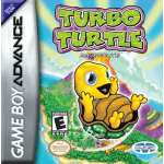 Turbo Turtle Adventure art work – action game for Nintendo Game Boy Advance