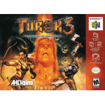 Turok 3 Shadow of Oblivion N64 box art – retro game for Nintendo 64