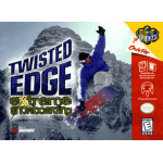 Twisted Edge Extreme Snowboarding N64 box art – retro game for Nintendo 64