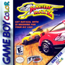 Racin Ratz Game Boy Color box art – old GBC game trade in