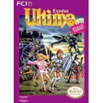 Ultima Exodus NES box art – classic 8-bit game for Nintendo NES