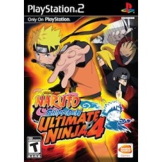 Ultimate Ninja 4: Naruto Shippuden art work – video game for PlayStation 2
