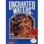 Uncharted Waters NES box art – classic 8-bit game for Nintendo NES