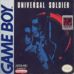 Universal Soldier Game Boy box art – classic retro game for GameBoy