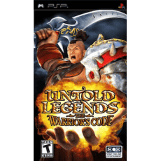 Untold Legends The Warrior's Code art work – video game for PlayStation Portable