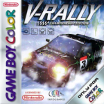 V-Rally Edition 99 Game Boy Color box art – old GBC game trade in