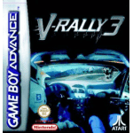 V-Rally 3 art work – action game for Nintendo Game Boy Advance