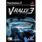 V-Rally 3 art work – video game for PlayStation 2