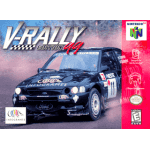 V-Rally Edition 99 / 1999 N64 box art – retro game for Nintendo 64