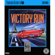Victory Run TurboGrafx-16 game - retro game for console