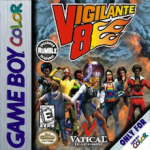 Vigilante 8 Game Boy Color box art – old GBC game trade in