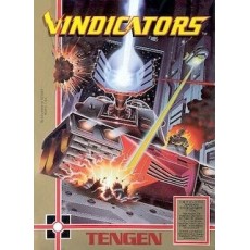 Vindicators NES box art – classic 8-bit game for Nintendo NES