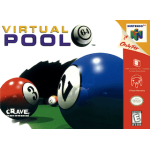 Virtual Pool N64 box art – retro game for Nintendo 64