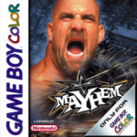 WCW Mayhem Game Boy Color box art – old GBC game trade in