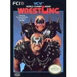 WCW World Championship Wrestling NES box art – classic 8-bit game for Nintendo NES