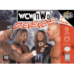 WCW vs NWO Revenge N64 box art – retro game for Nintendo 64
