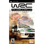 WRC: World Rally Championship art work – video game for PlayStation Portable