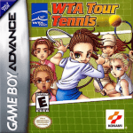 WTA Tour Tennis art work – action game for Nintendo Game Boy Advance
