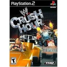 WWE Crush Hour art work – video game for PlayStation 2