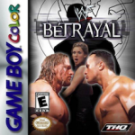 WWF Betrayal Game Boy Color box art – old GBC game trade in