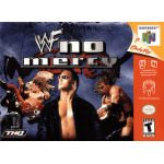 WWF No Mercy N64 box art – retro game for Nintendo 64