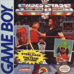 WWF Superstars 2 Game Boy box art – classic retro game for GameBoy