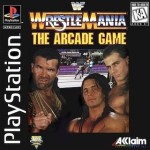 WWF Wrestlemania The Arcade Game art work – video game for PS1