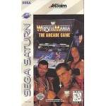 WWF Wrestlemania The Arcade Game Sega Saturn box art – retro game for Sega Saturn