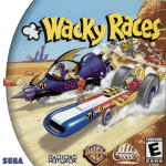 Wacky Races art work for the sega DreamCast