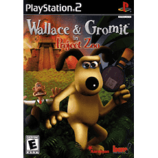 Wallace and Gromit Project Zoo art work – video game for PlayStation 2